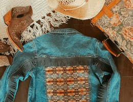 Western fringe jacket, bohemian fashion, festival outfits