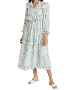 Stella Nova Barbara Dress pastel smocked dress Shopbop
