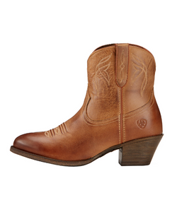 Ariat Darlin Cowboy Boots, ankle boots western For Women in Tan