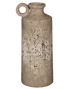 Decorative stone Western style cylinder jug - One World
