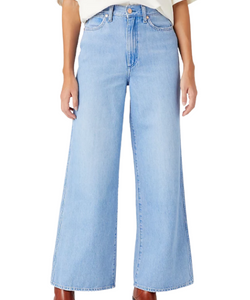 Wide-leg high-waist 'crystal ice' jeans - Wrangler