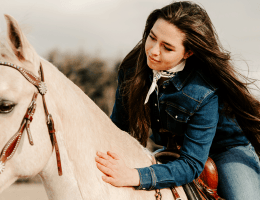 Melbelle Boho x Western Riding Clothing Denim Shirt