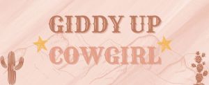 Giddy up cowgirl - The Long Road Festival banner