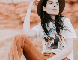 Western cowgirl graphic tee