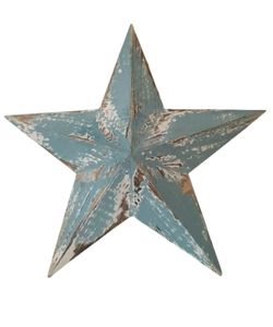 Blue-washed-wooden-Amish-barn-star-Etsy