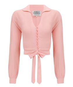 Clarice-long-sleeve-blouse-in-blossom-pink-Rock-n-Romance-Vintage