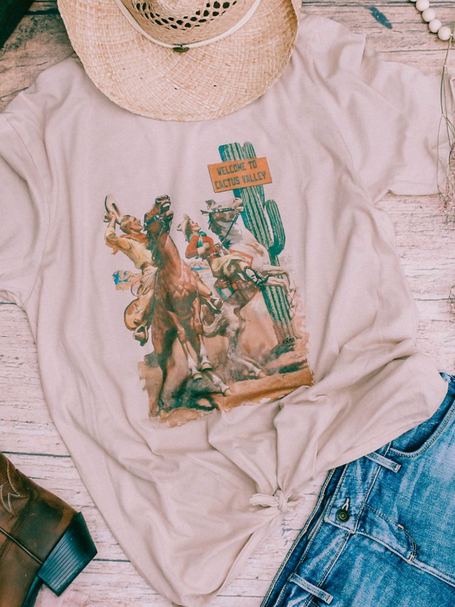 Cactus Valley Cowboy T-Shirt
