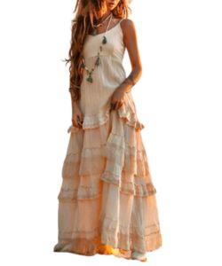 lacy-ruffled-bohemian-wedding-dress-gown-etsy