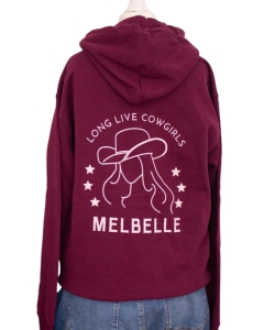 Melbelle cowgirl hoodie