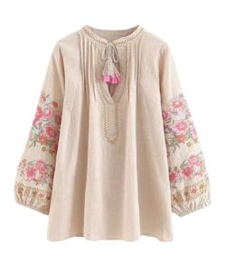 boho-linen-floral-enbroidered-blouse-etsy