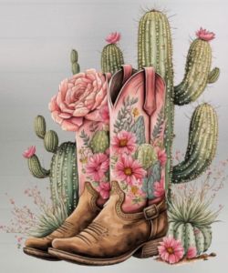cowgirl-boots-and-cactus-western-dtf-transfer-etsy