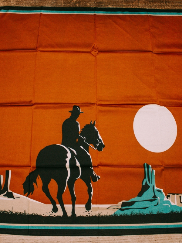 Rangeland cowboy bandana wild rag