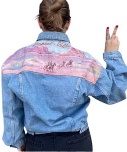 vintage-western-print-light-denim-jacket-etsy