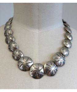 vintage-sterling-silver-navajo-bead-necklace-etsy