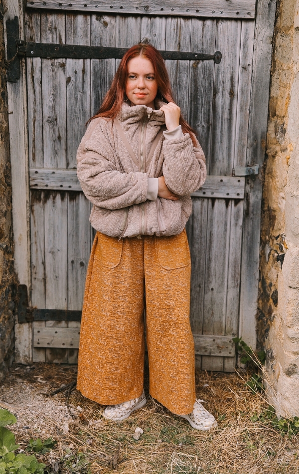 Autumn zip jacket and loungewear trousers
