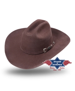 brown cowboy hat