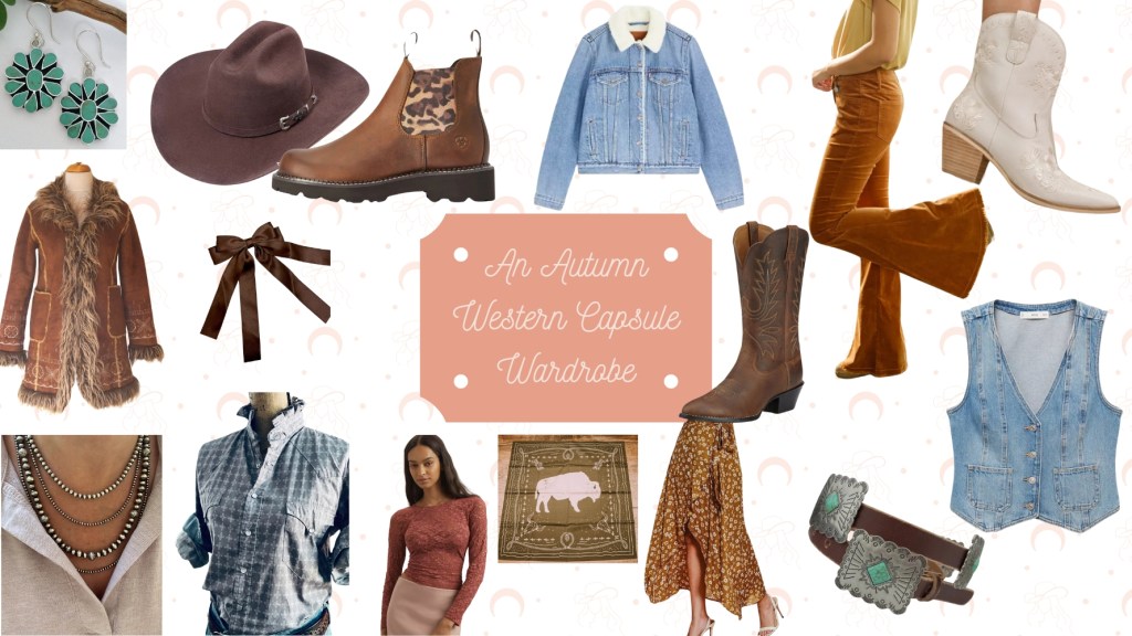 Autumn western capsule wardrobe