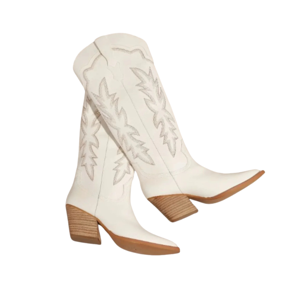 White Cowboy Boots