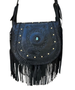 tooled-leather-fringe-boho-bag