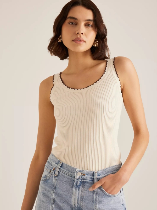 Neutral vest top