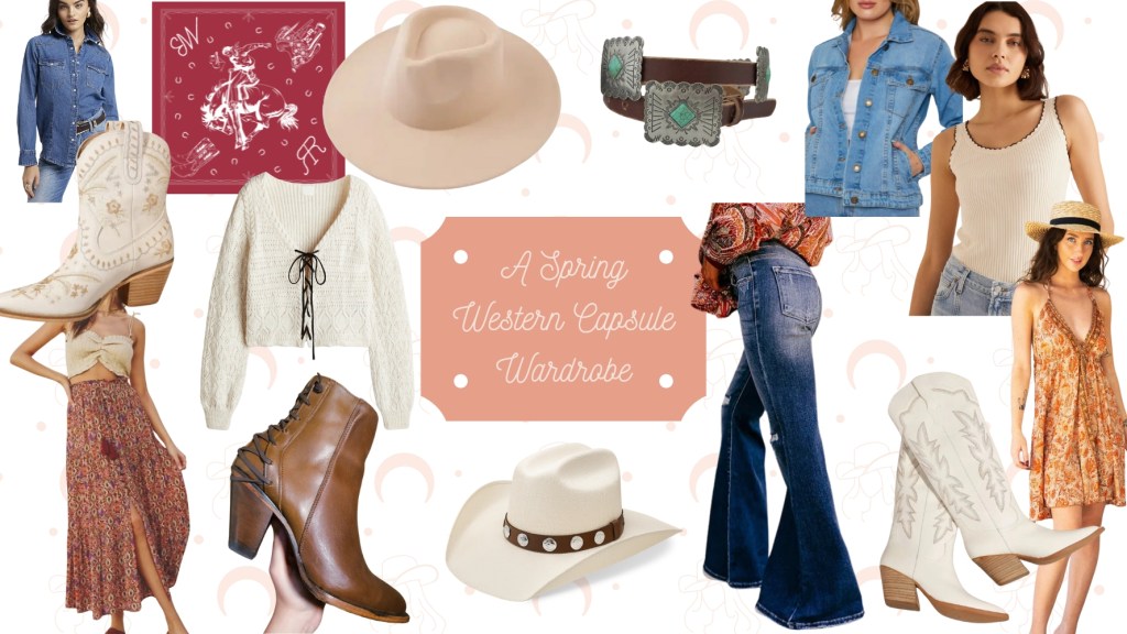 Spring western capsule wardrobe 2025