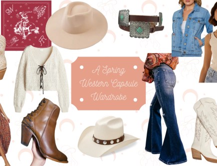 Spring western capsule wardrobe 2025
