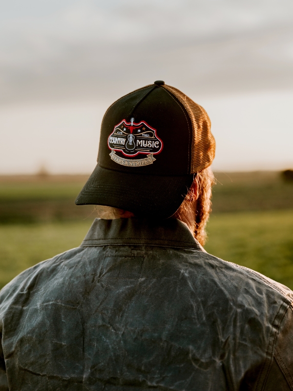 black-brown-country-music-cap
