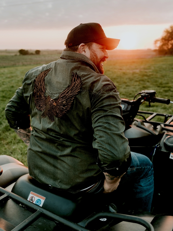 Men's Eagle Western Shirt