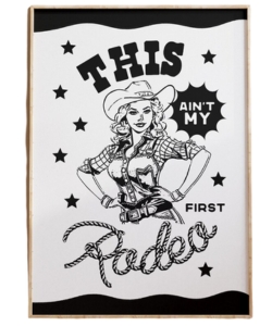 monochrome-cowgirl-print