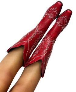 western-red-cowboy-boots