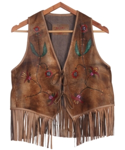 western-leather-fringe-vest