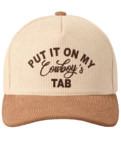 western-slogan-cowboy-corduroy-cap