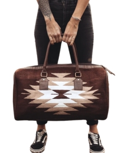 brown-aztec-travel-bag