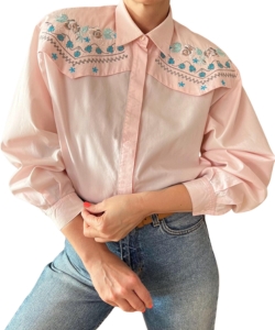 vintage-pink-western-embroidered-shirt