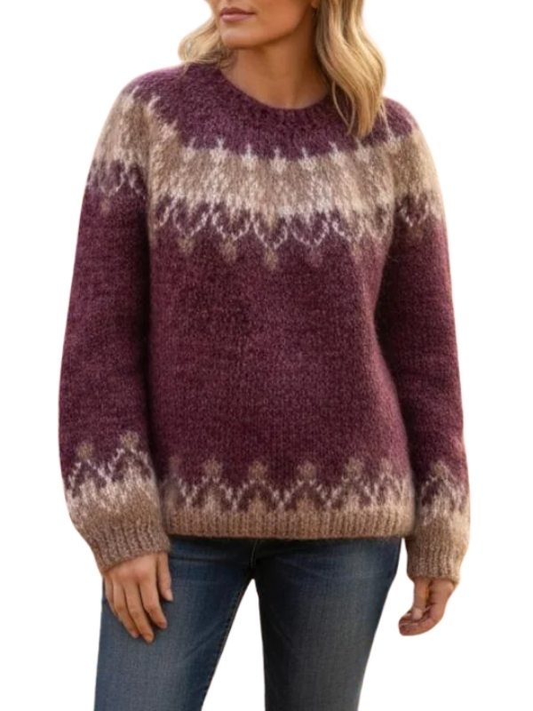 wine-knit-winter-jumper