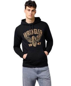Men's Wrangler black hoodie