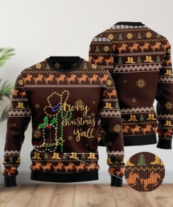 Ugly country Christmas jumper
