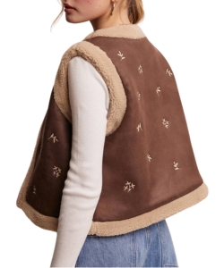 embroidered-faux-suede-sherpa-vest