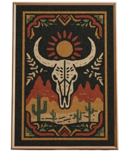 western-desert-bull-skull-wall-art