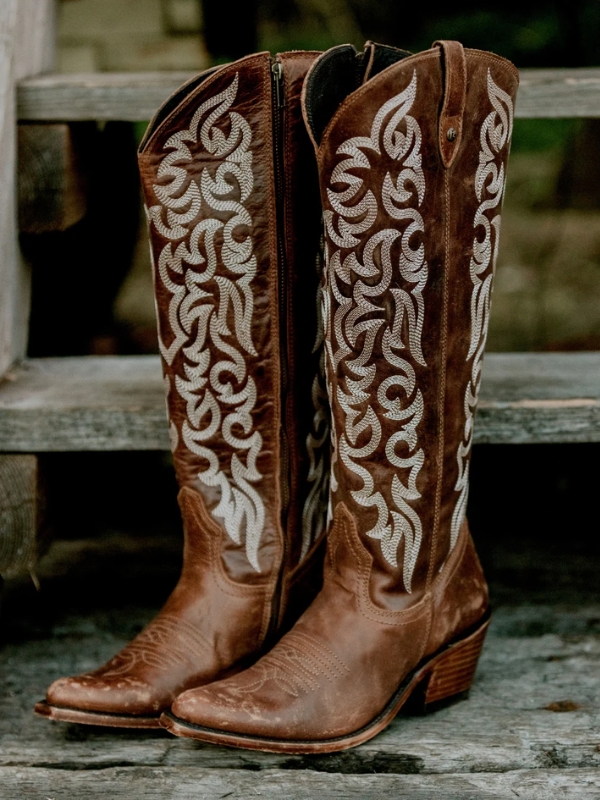 liberty-black-aretha-tan-wide-calf-cowboy-boots