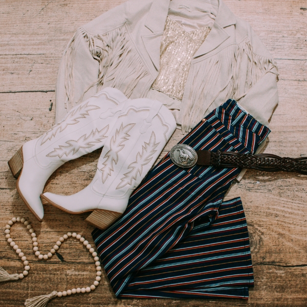 Midnight cowgirl outfit