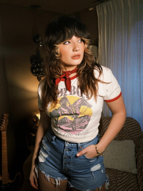 Vintage 70s western t-shirt