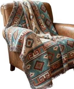 southwestern-aztec-pattern-woven-blanket
