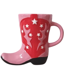 pink-red-cowboy-boot-mug