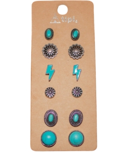 western-stud-earrings-set-of-6-pairs