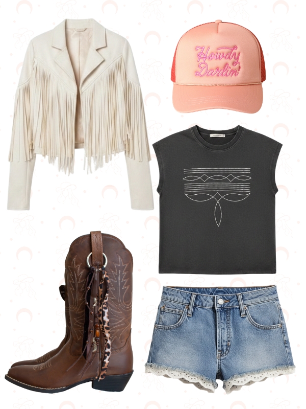 Casual country outfit for a Luke Combs concert