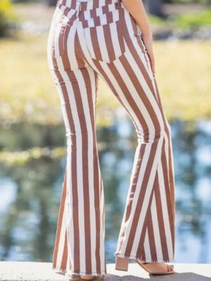 Austin striped flares