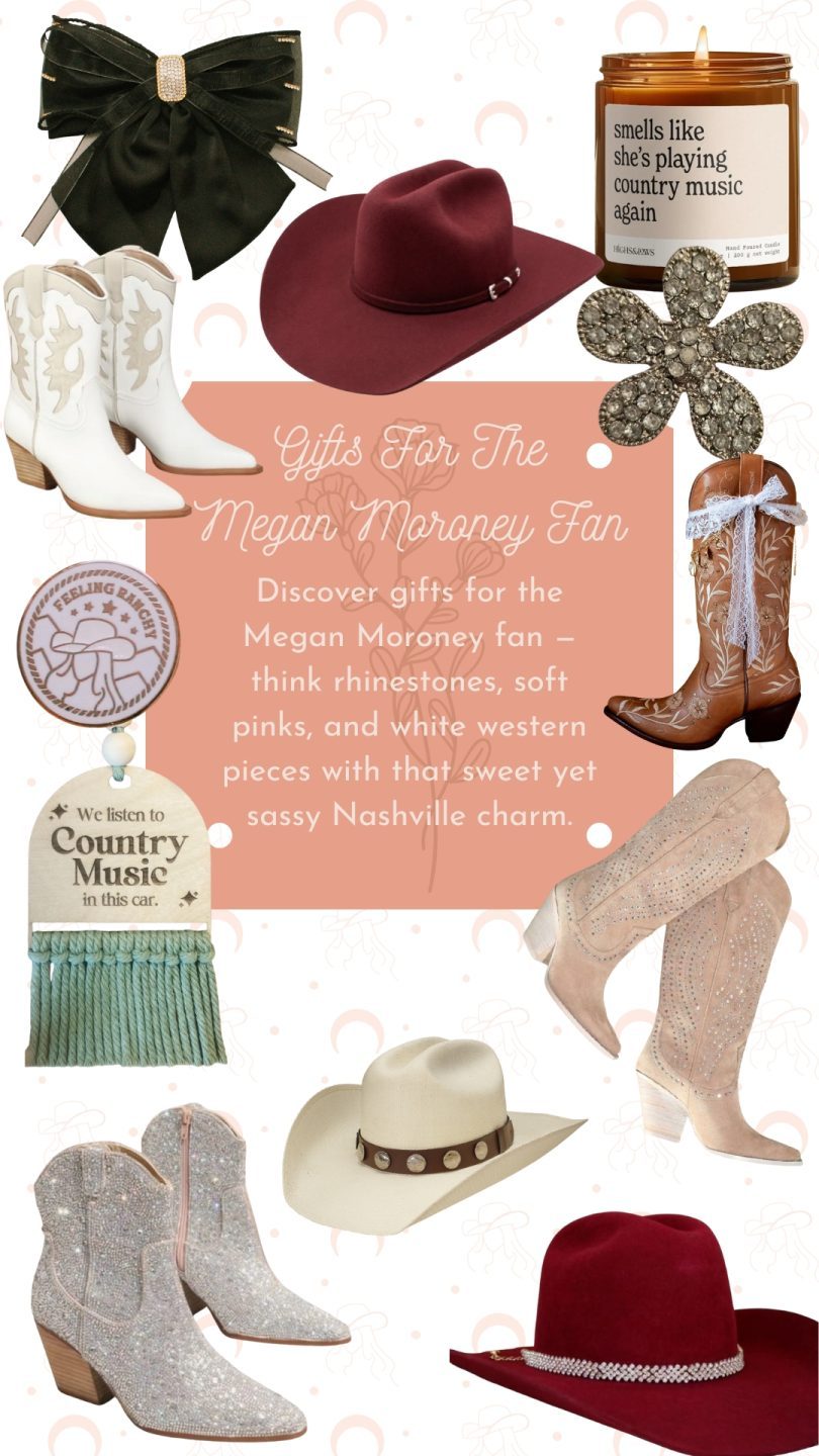 Christmas gifts for the Megan Moroney fan