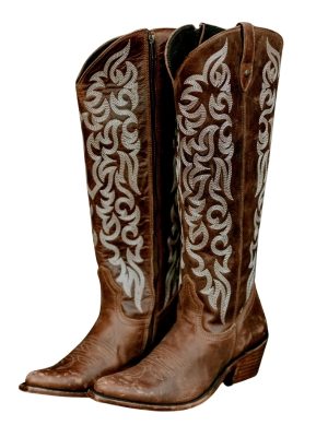 wide-calf-cowboy-boots-brown